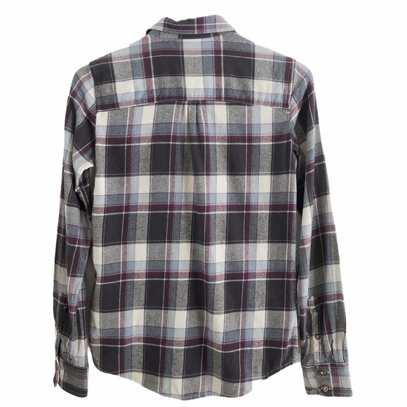 Burton Plaid Button Front Shirt XS - Picture 7 of 11